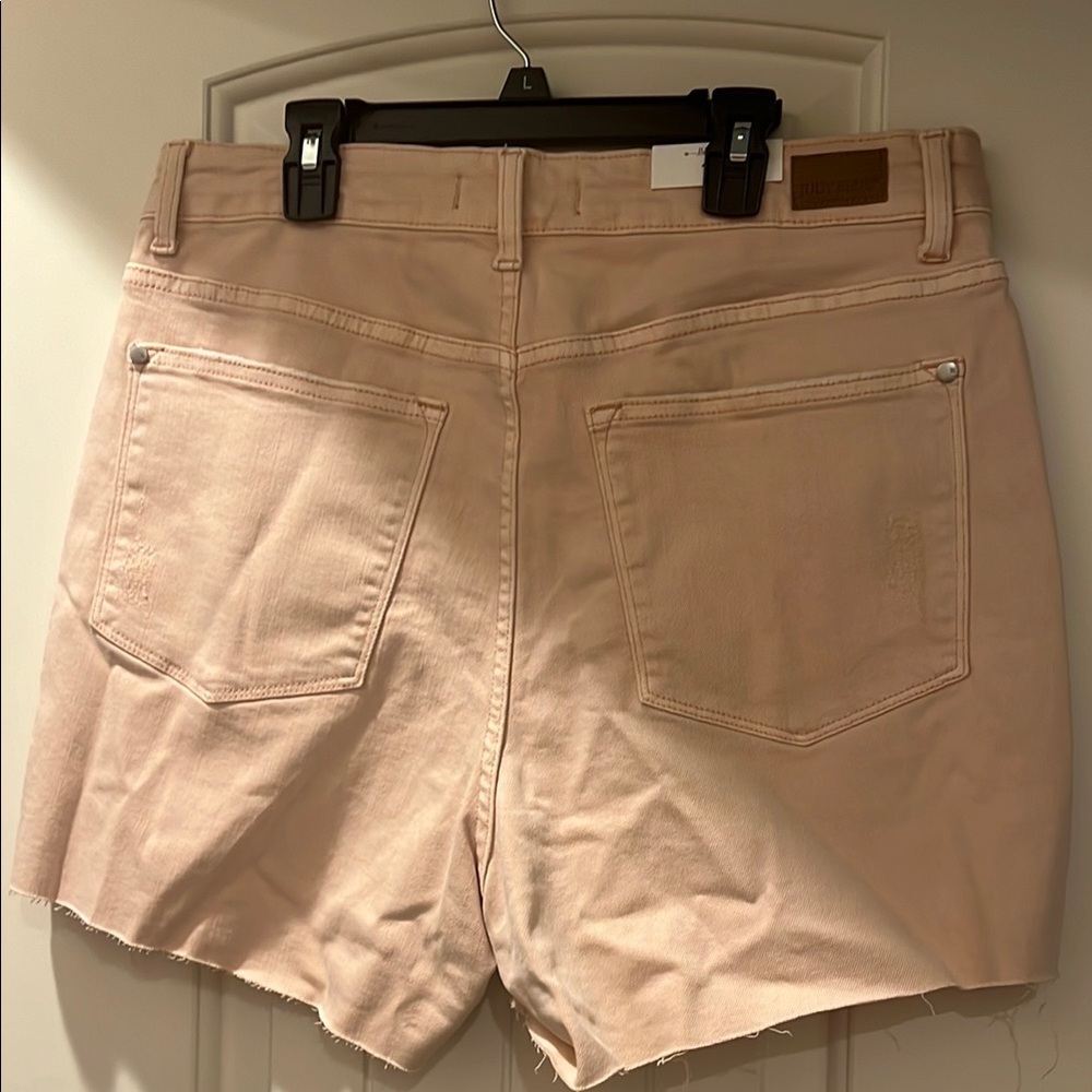 Judy Blue Light Pink Shorts Size 1XL - Picture 3 of 3